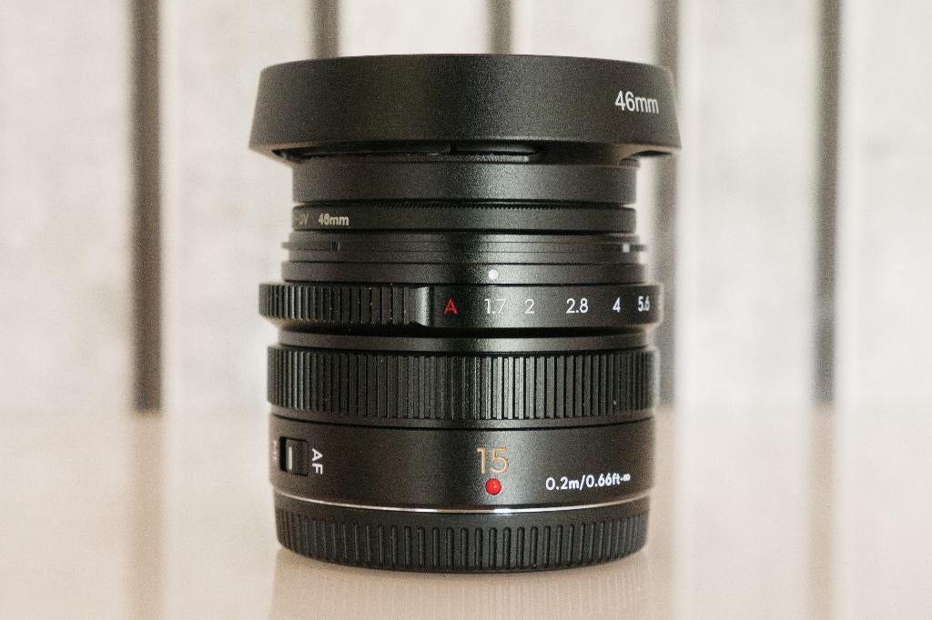 DJI 15mm F1.7 Groothoek Lens MFT, Ophalen, Nieuw, Groothoeklens