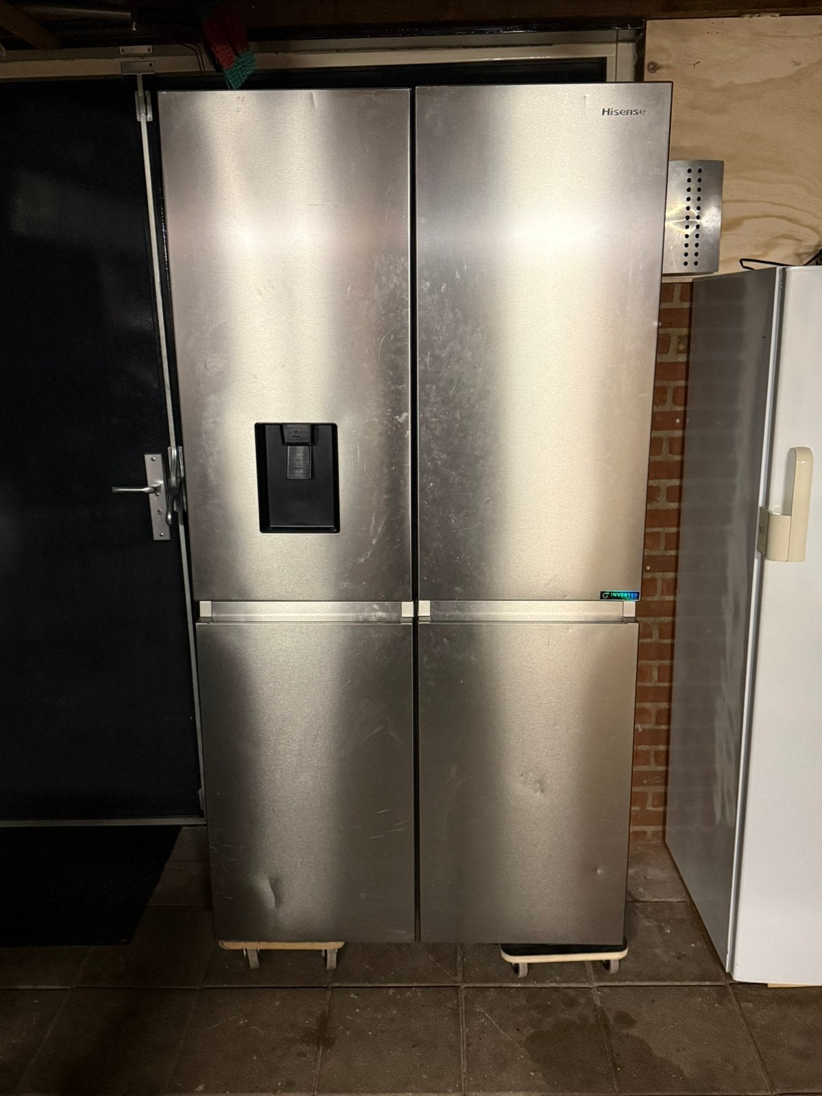 Amerikaanse koel/vries kast, Ophalen, 200 liter of meer, 60 cm of meer, Met aparte vriezer