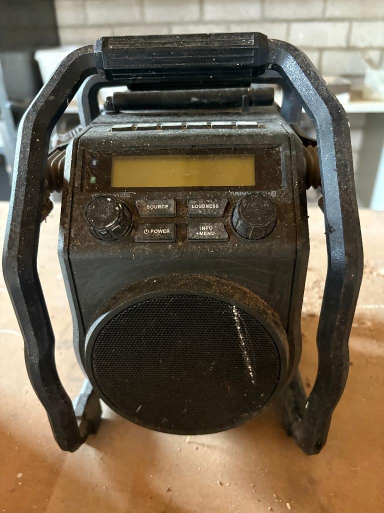 bouwradio, Ophalen of Verzenden, Zo goed als nieuw, Bouwradio