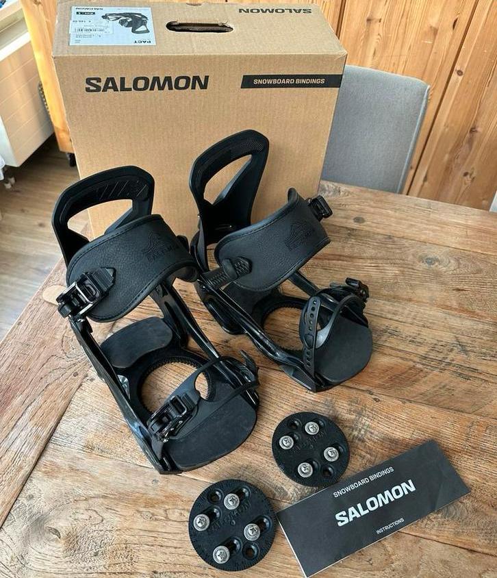 Nieuw: Salomon Pact snowboardbindingen maat L, Ophalen of Verzenden, Nieuw, Bindingen