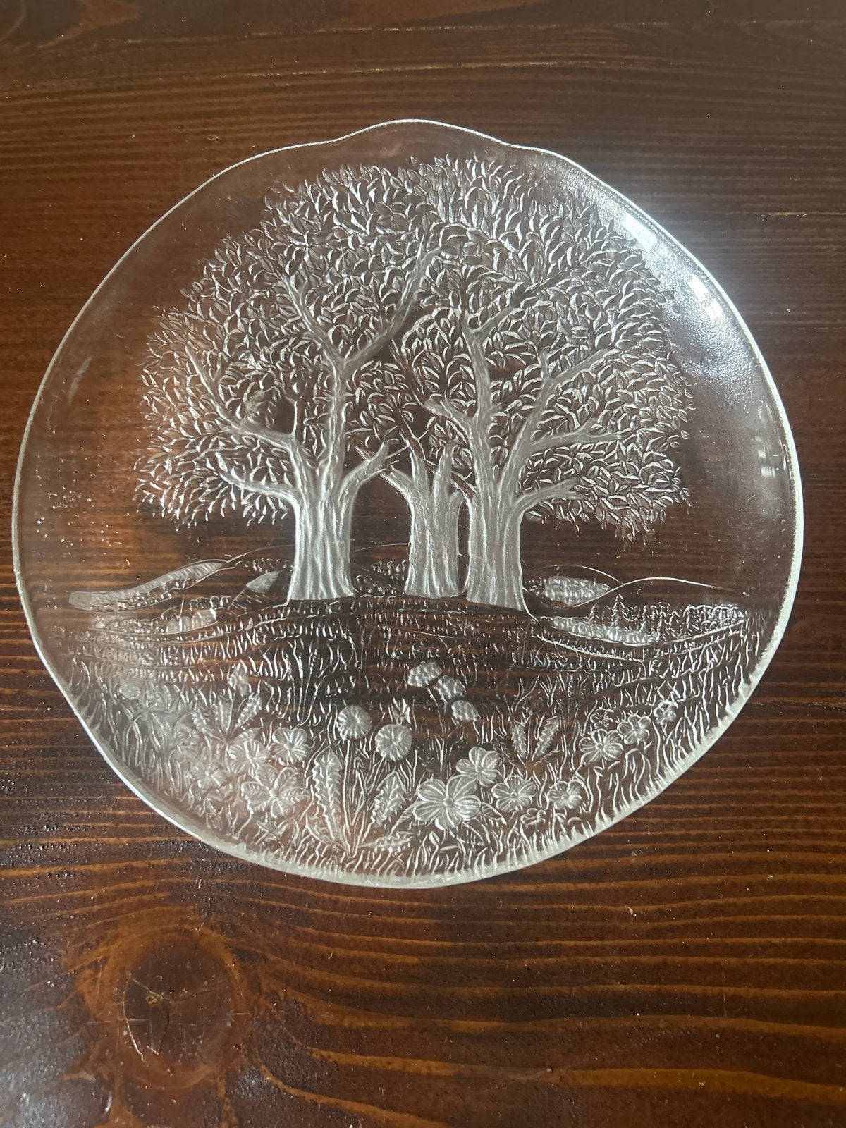 Walther Glas Sommerland 'IJsglas' Schaal - Jaren 70/80, Antiek en Kunst, Antiek | Glas en Kristal, Ophalen of Verzenden