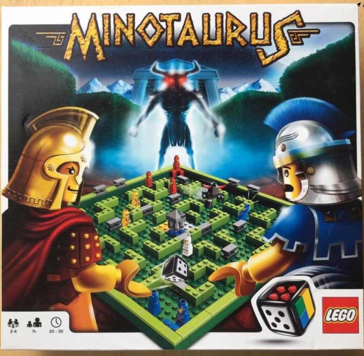 Minotaurus spel van Lego - vanaf 7 jaar - ZGAN, Een of twee spelers, Ophalen of Verzenden, Zo goed als nieuw