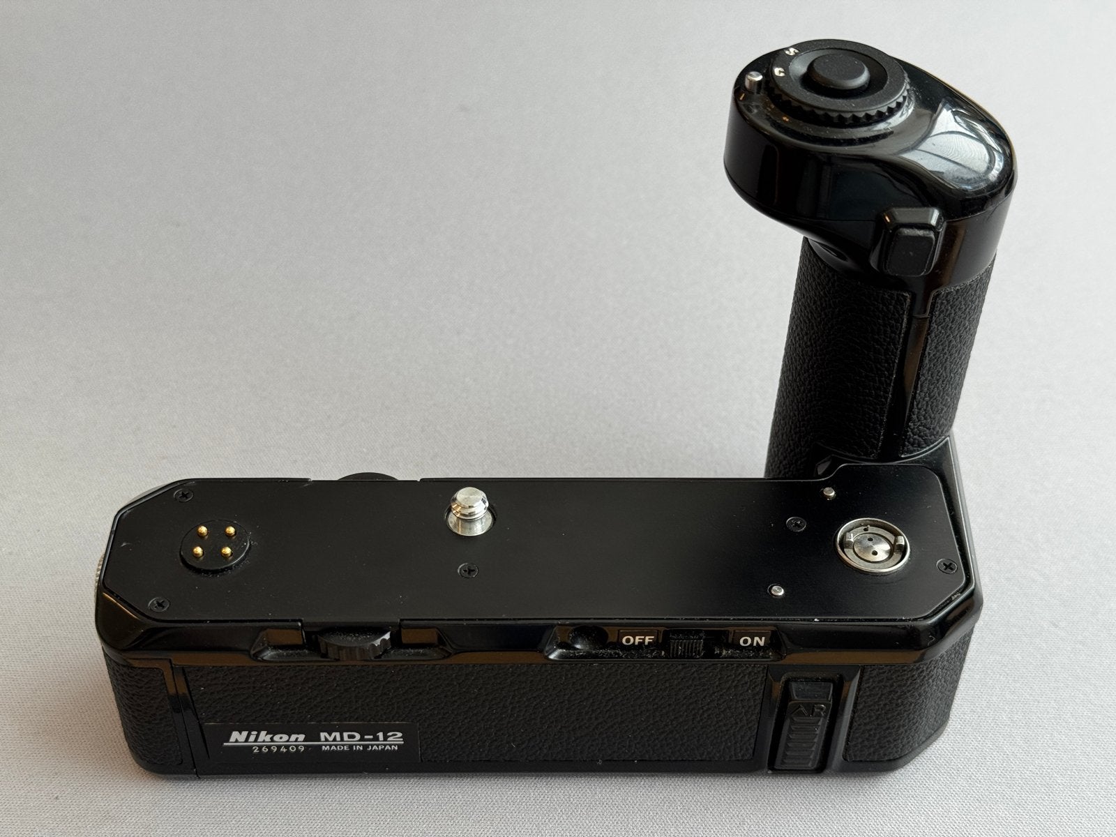 Nikon MD-12 Motor Drive voor Nikon FM/FE/FM2/FE2/FA, Ophalen of Verzenden, Zo goed als nieuw