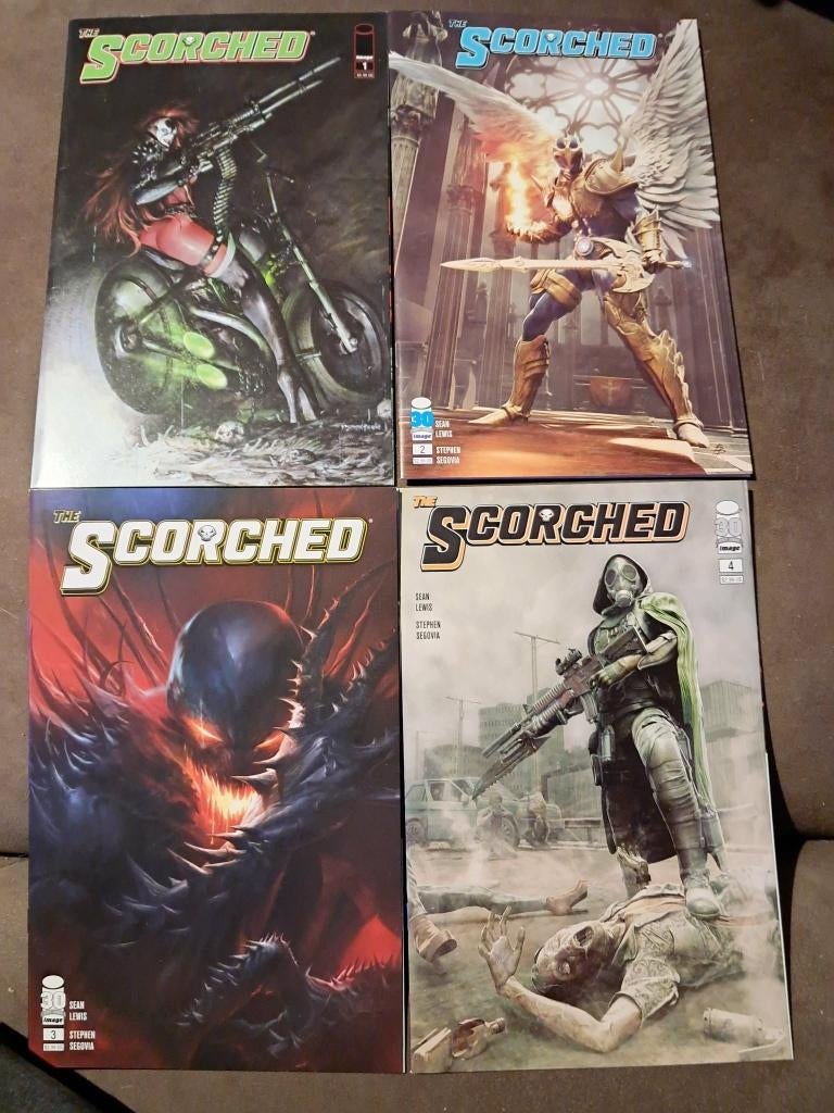 Scorched (spawn), Boeken, Ophalen, Amerika, Nieuw, Lewis/McFarlane