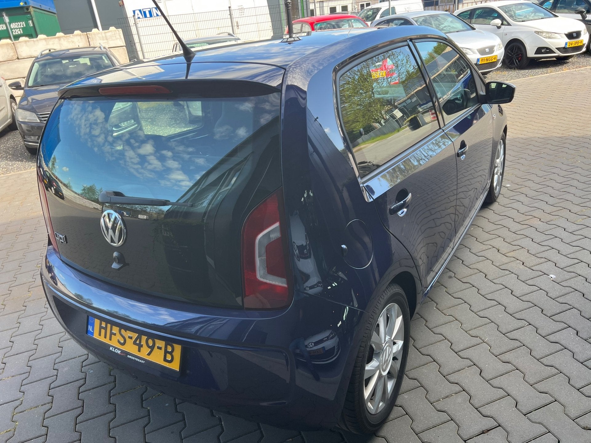 Volkswagen UP! CLUB UITV.., Auto's, Volkswagen, Voorwielaandrijving, Stof, Gebruikt, Overige carrosserieën