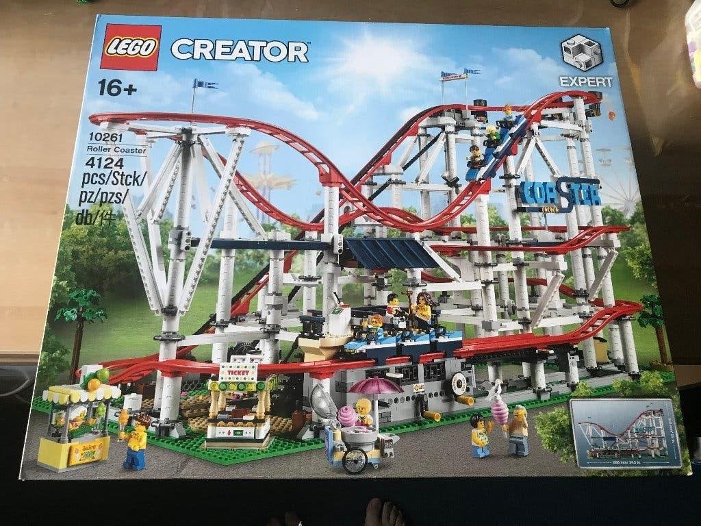 LEGO 10261 Achtbaan, Kinderen en Baby's, Speelgoed | Duplo en Lego, Nieuw, Ophalen of Verzenden, Creator, Grondplaat
