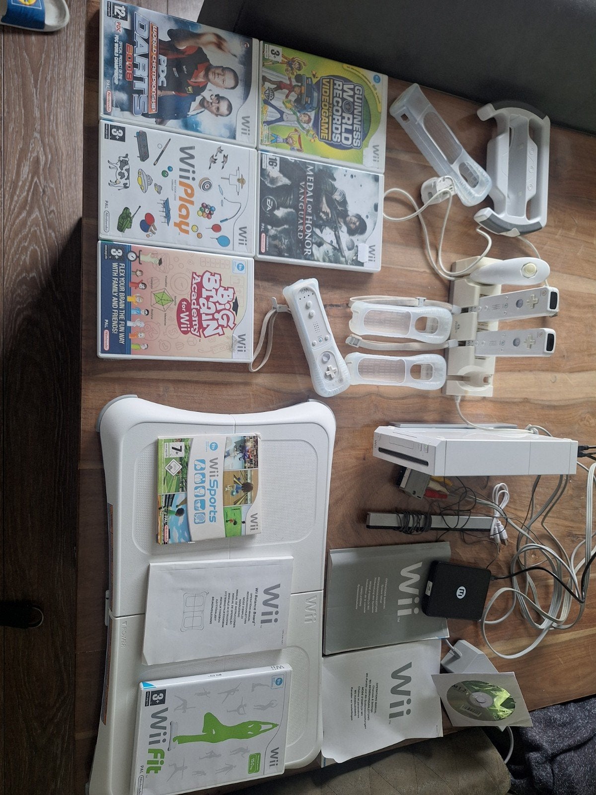 Nintendo Wii Compleet Pakket: Console, Games, Balance Board, Ophalen of Verzenden