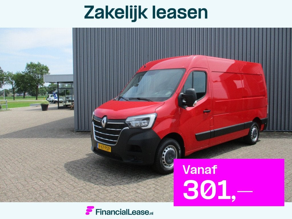 Renault Master 2.3 dCi 135 PK L2H2 Work Edition Airco Navi, Voorwielaandrijving, Gebruikt, Euro 6, 4 cilinders