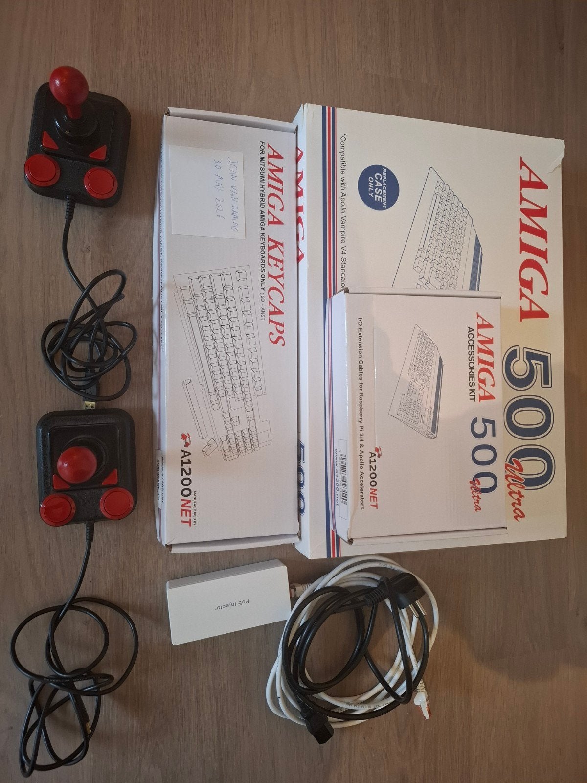 Amiga 500 met raspberry pi 3B+ en veel accessoires, Computers en Software, Vintage Computers, Ophalen of Verzenden