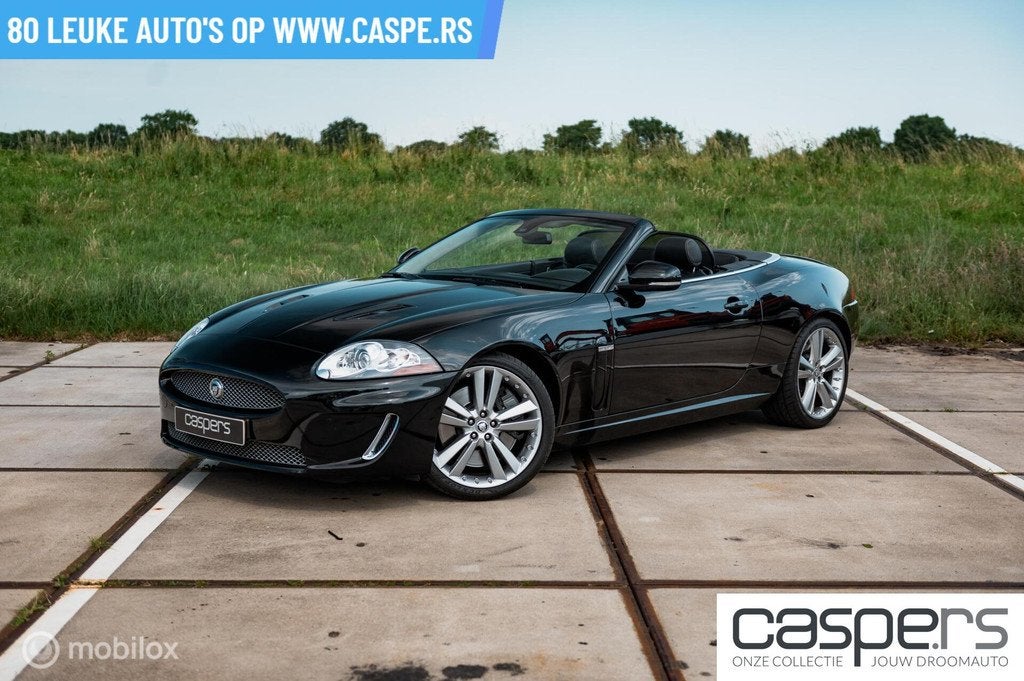 Jaguar XKR 5.0 V8 S/C Convertible, Auto's, Jaguar, Euro 5, Achterwielaandrijving, Gebruikt, 510 pk