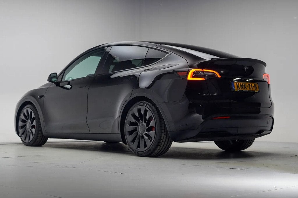 Tesla Model Y Performance AWD 75 kWh [ Panoramadak Trekhaak, Auto's, Tesla, Automaat, Automatische klimaatregeling, 0 cilinders