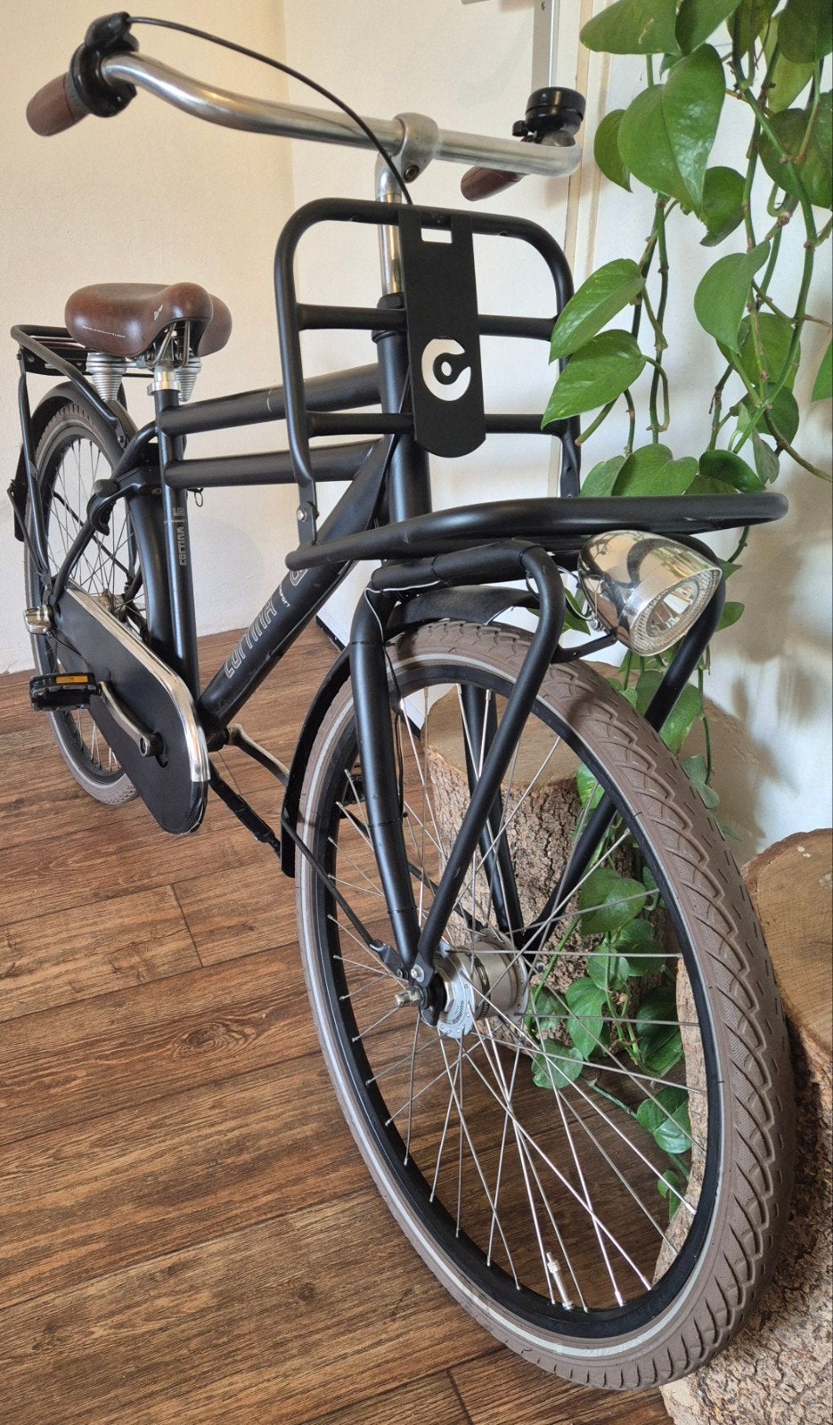 matzwarte CORTINA type U4 Transportfiets || Nexus 3-speed, Fietsen en Brommers, Terugtraprem, Cortina U4 transportfiets, Versnellingen