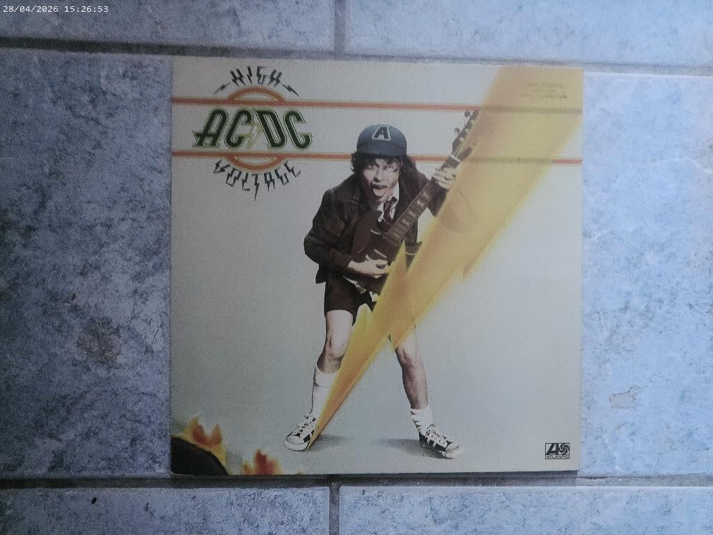 LP AC/DC - High Voltage, Gebruikt, Fotohoes, Ophalen of Verzenden, 1970 - 1979