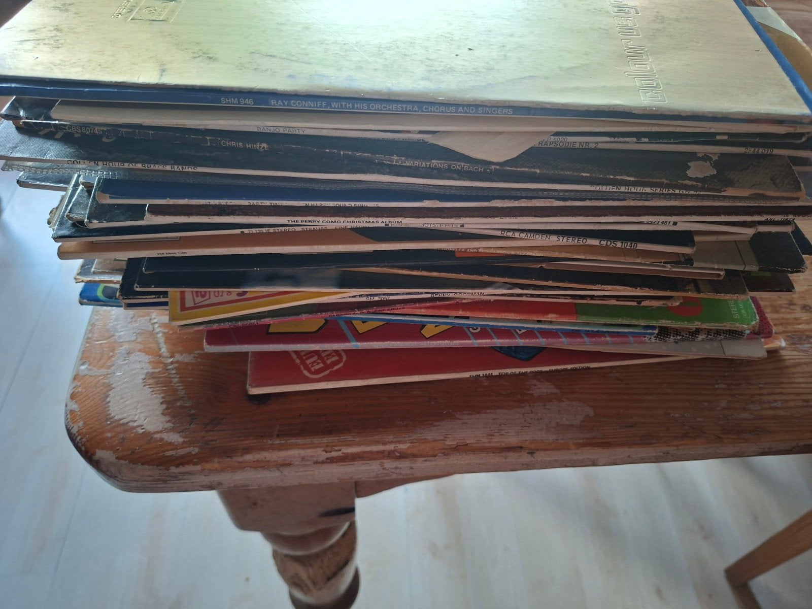 77 LP's Gemengde Genres: Nederlands, Duits, Klassiek, Ophalen, Gebruikt, Overige formaten