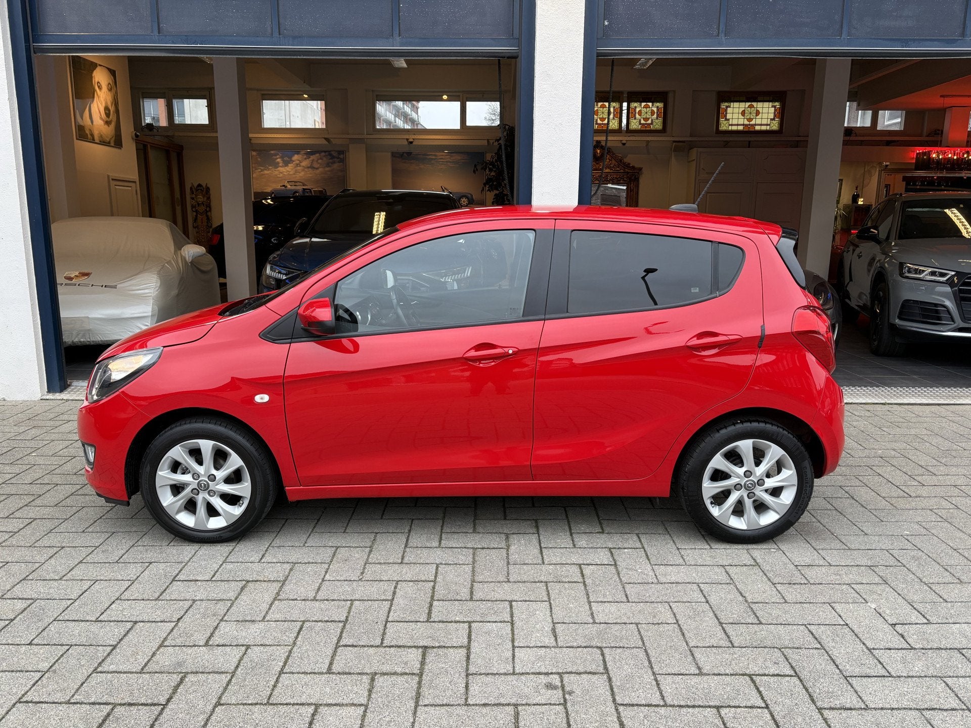 Opel KARL 1.0 ecoFLEX Cosmo CLIMA/CRUISE/NW APK/NL AUTO, Voorwielaandrijving, 839 kg, Gebruikt, Euro 6