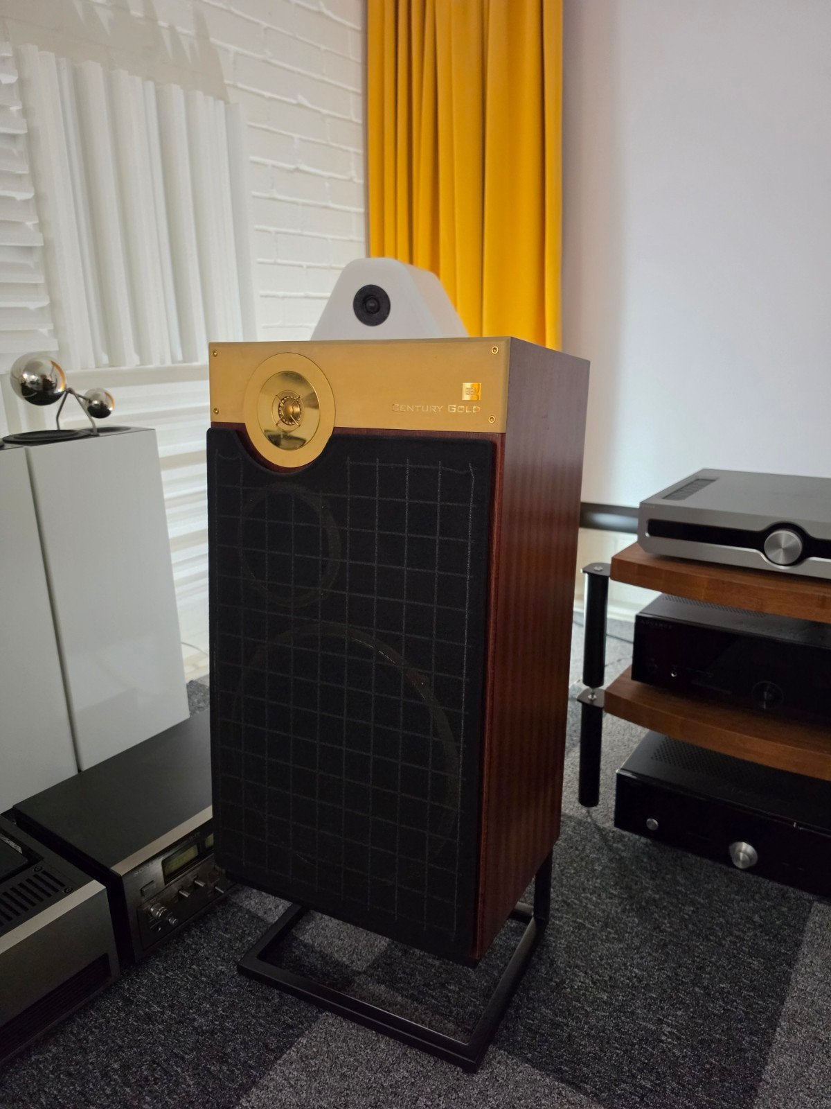 JBL L100 Century Gold + nieuwe stands, Ophalen, 100 watt of meer