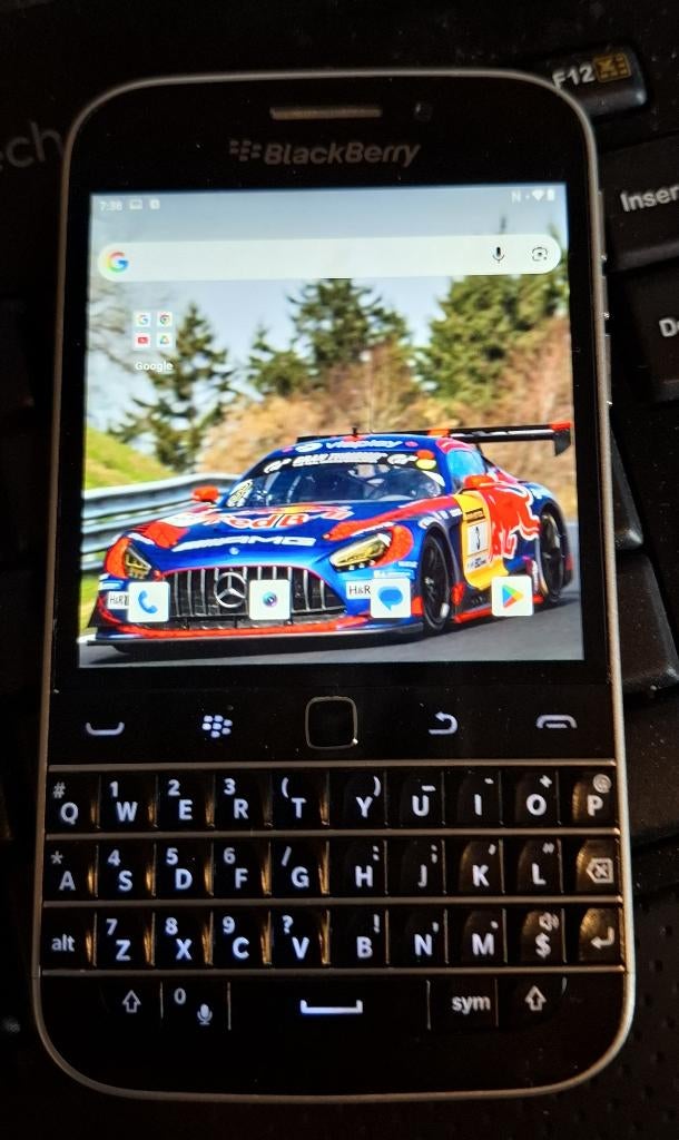 Mooie Blackberry Q20 = Zinwa Q25, Telecommunicatie, Mobiele telefoons | Blackberry, Zwart, Touchscreen, Ophalen of Verzenden, Zo goed als nieuw