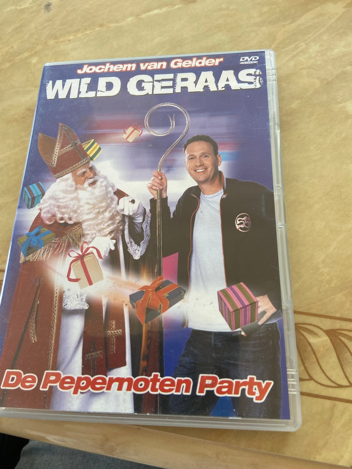Jochem van Gelder Wild Geraas: De Pepernoten Party DVD, Cd's en Dvd's, Bonusmateriaal, Alle leeftijden, Nederlands, Zo goed als nieuw