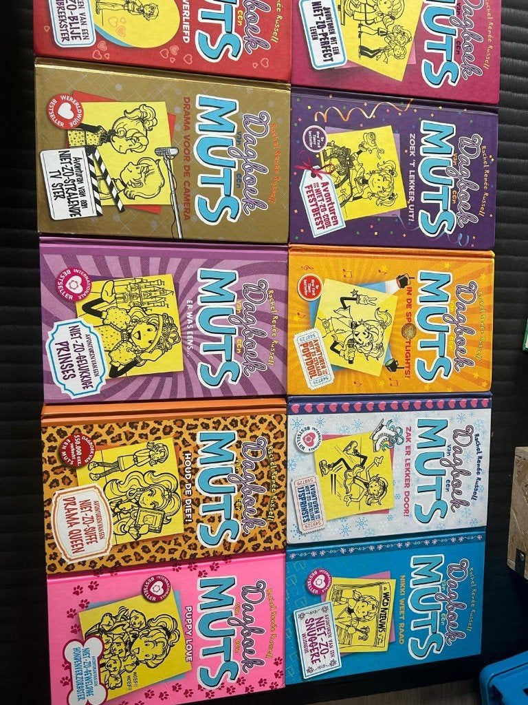 Dagboek van een Muts deel 1 t/m 10, Boeken, Kinderboeken | Jeugd | 10 tot 12 jaar, Ophalen of Verzenden, Zo goed als nieuw, Rachel Renée Russell