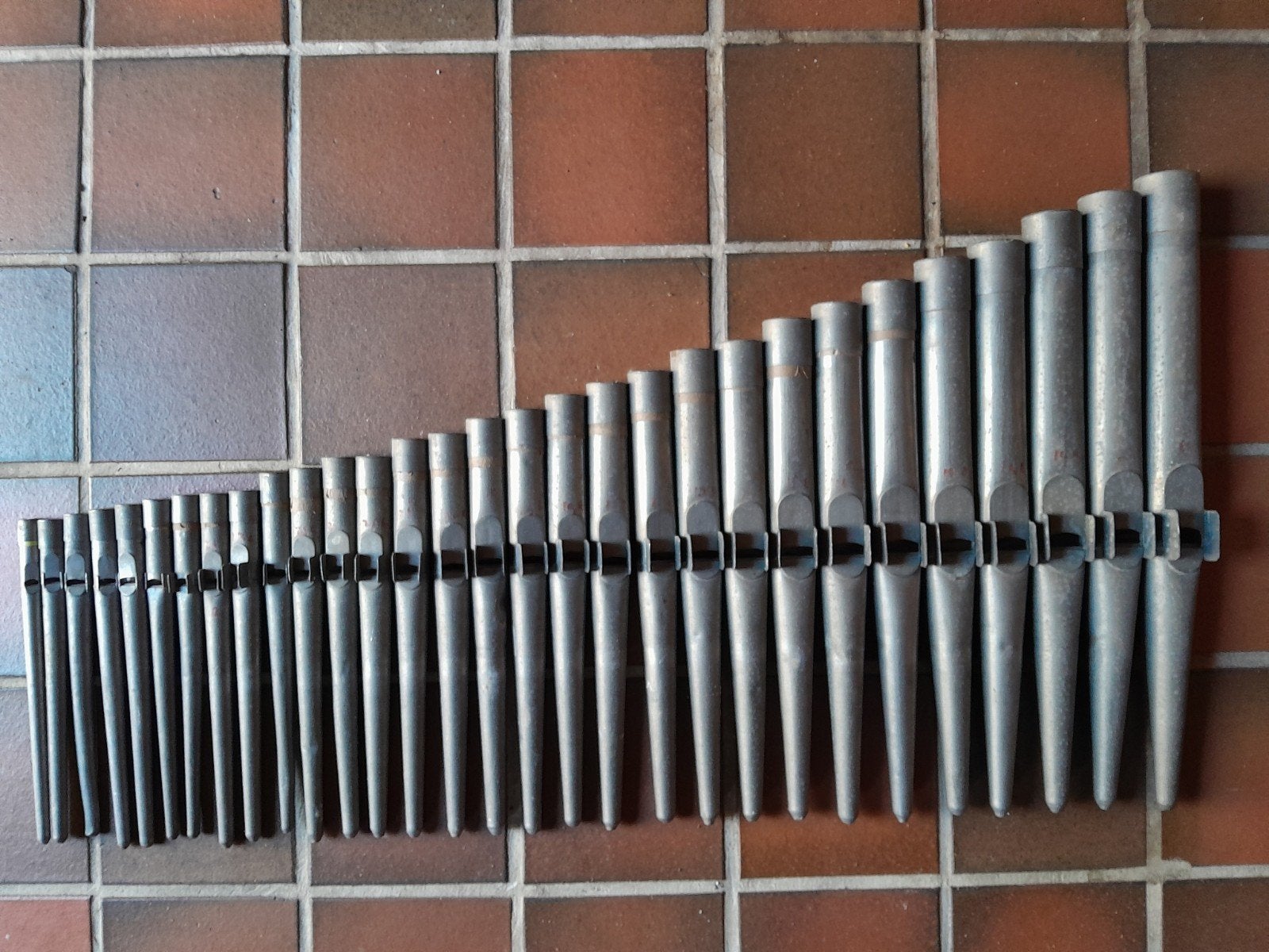 Pijpwerk / orgelpijpen Holpijp 8' / Gedekt 8' discant, Ophalen of Verzenden, Gebruikt, Pijporgel