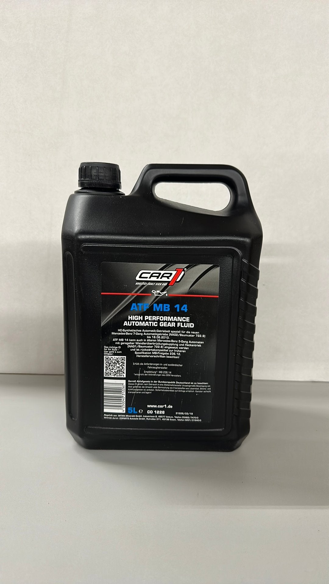 CAR1 ATF MB 14 High Performance Automatische Transmissieolie, Verzenden