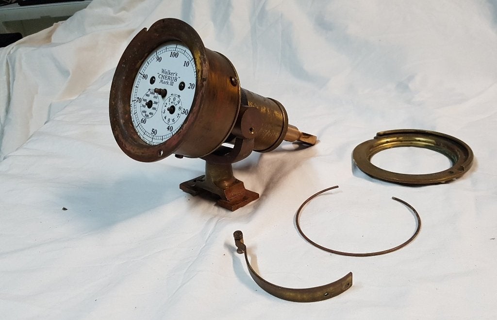 Antieke Walker's Cherub Mark III ShipLog - Scheepsinstrument, Ophalen of Verzenden