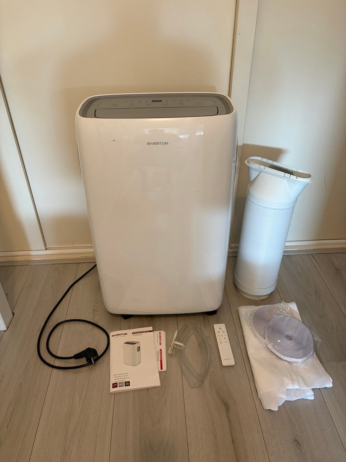 Inventum AC905W Mobiele Airco 3-in-1 met Afstandsbediening, Witgoed en Apparatuur, Airco's, Ophalen, 3 snelheden of meer, Zo goed als nieuw