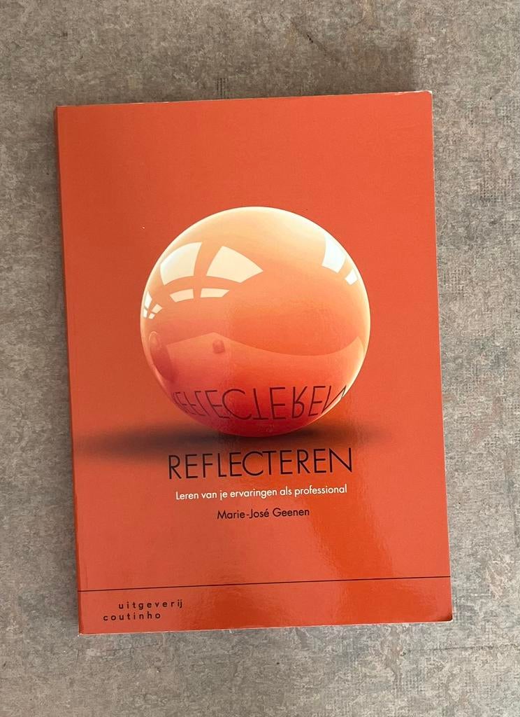 Marie-José Geenen - Reflecteren, Zo goed als nieuw, Nederland, Marie-José Geenen, Ophalen of Verzenden