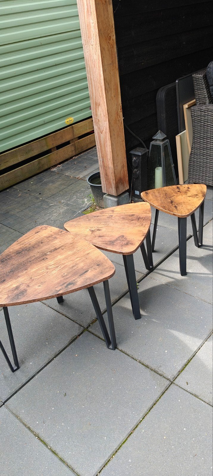 Set salontafeltjes, Ophalen, Zo goed als nieuw, Overige vormen, Minder dan 50 cm