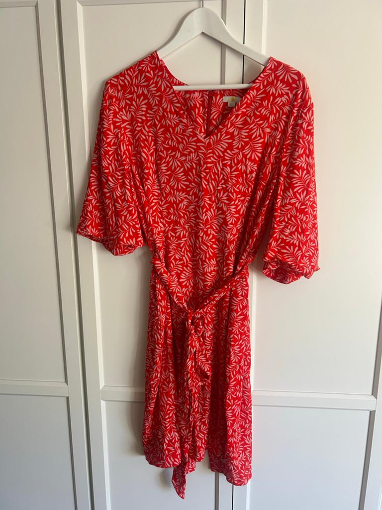 Zgan zomer Jurk  van Boden Maat 16R/44, Kleding | Dames, Jurken, Maat 42/44 (L), Ophalen of Verzenden, Zo goed als nieuw, Boven de knie