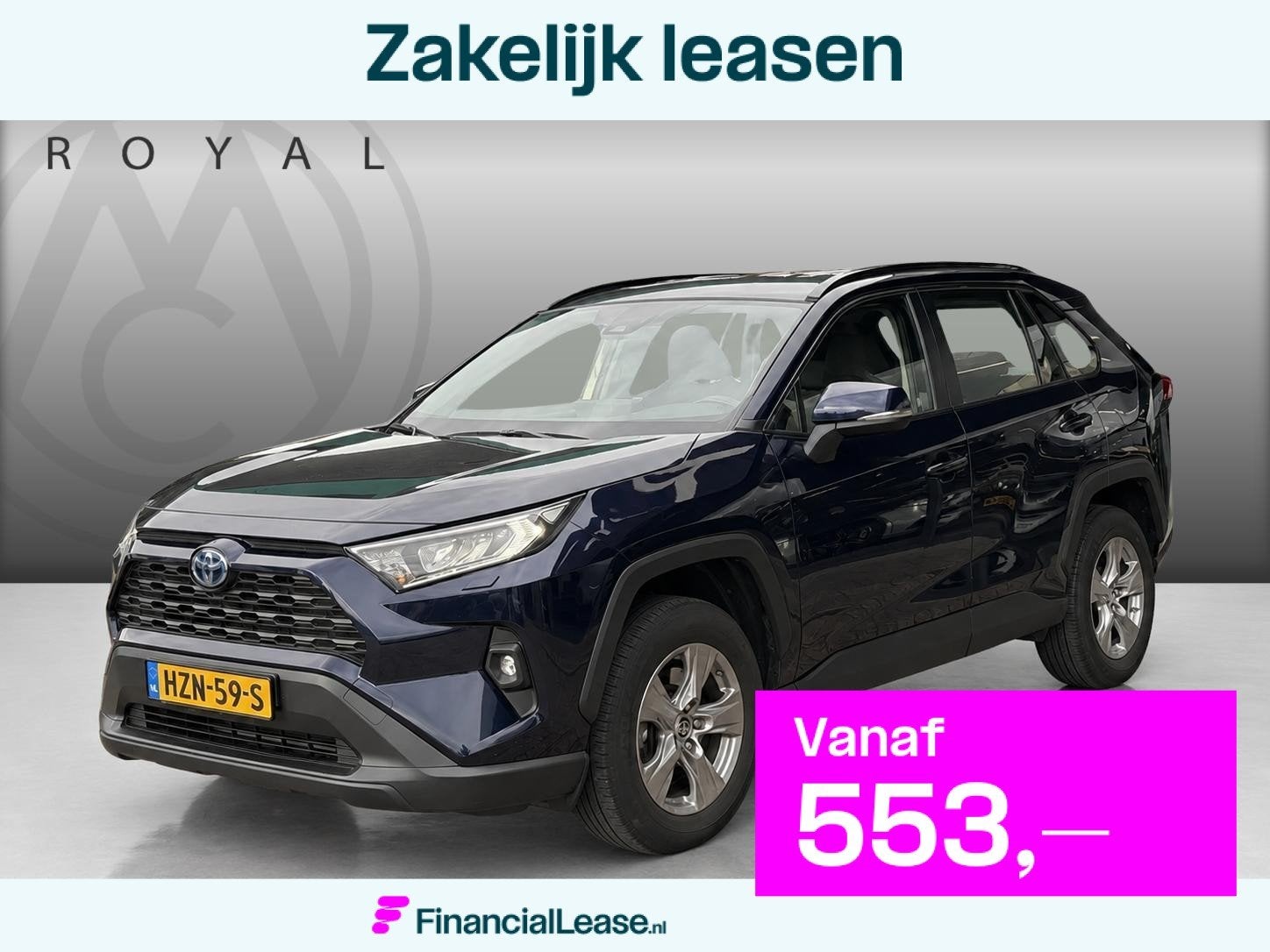 Toyota RAV4 2.5 Hybrid Business Plus APPLE CARPL/ANDROID AUT, Gebruikt, Euro 6, 4 cilinders, 2487 cc