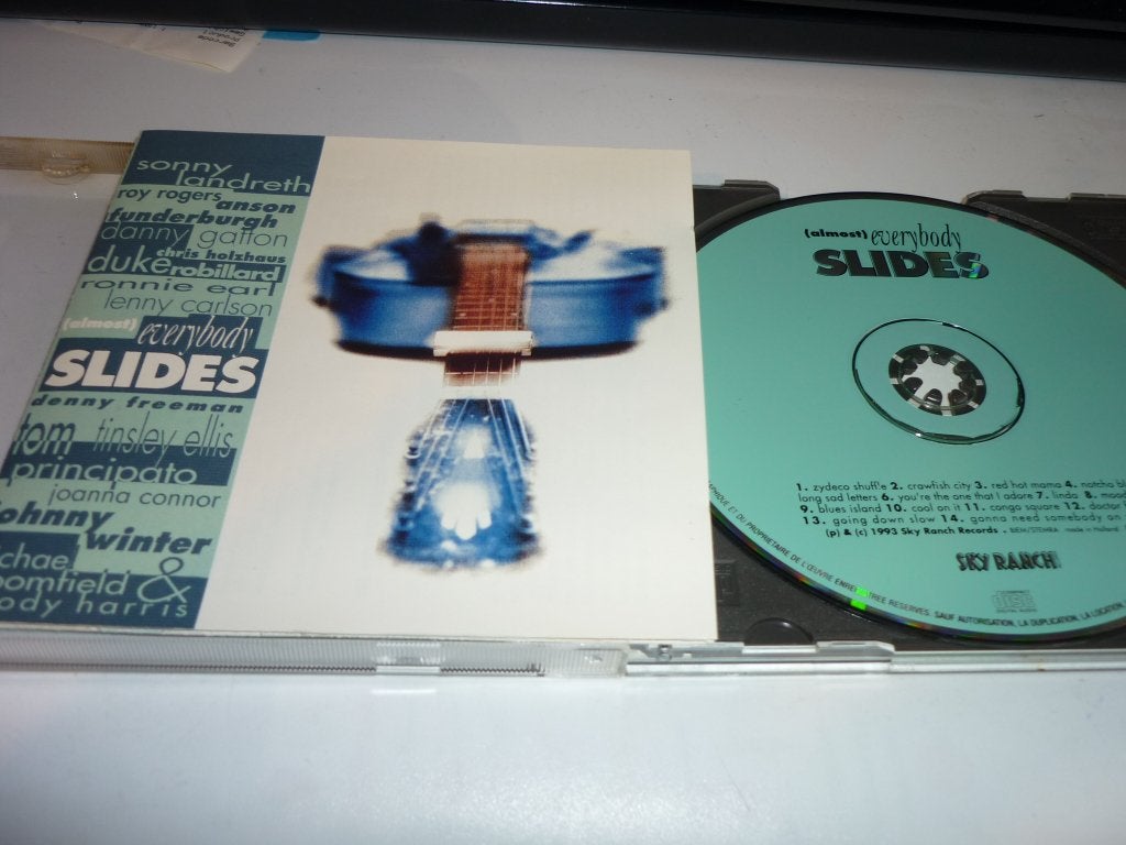Various Artists - (Almost) Everybody Slides CD, Gebruikt, Ophalen of Verzenden, Verzamelalbum, Rock en Metal