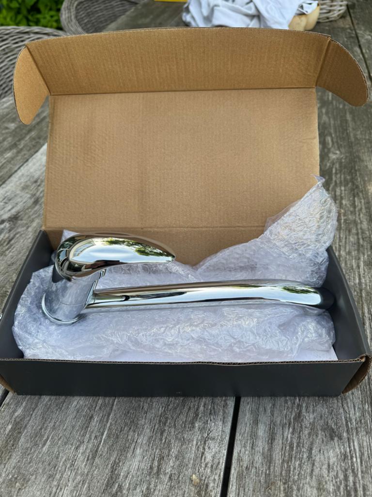 Wastafelkraan sink mixer chroom nieuw in doos, Ophalen of Verzenden, Nieuw, Chroom, Kraan