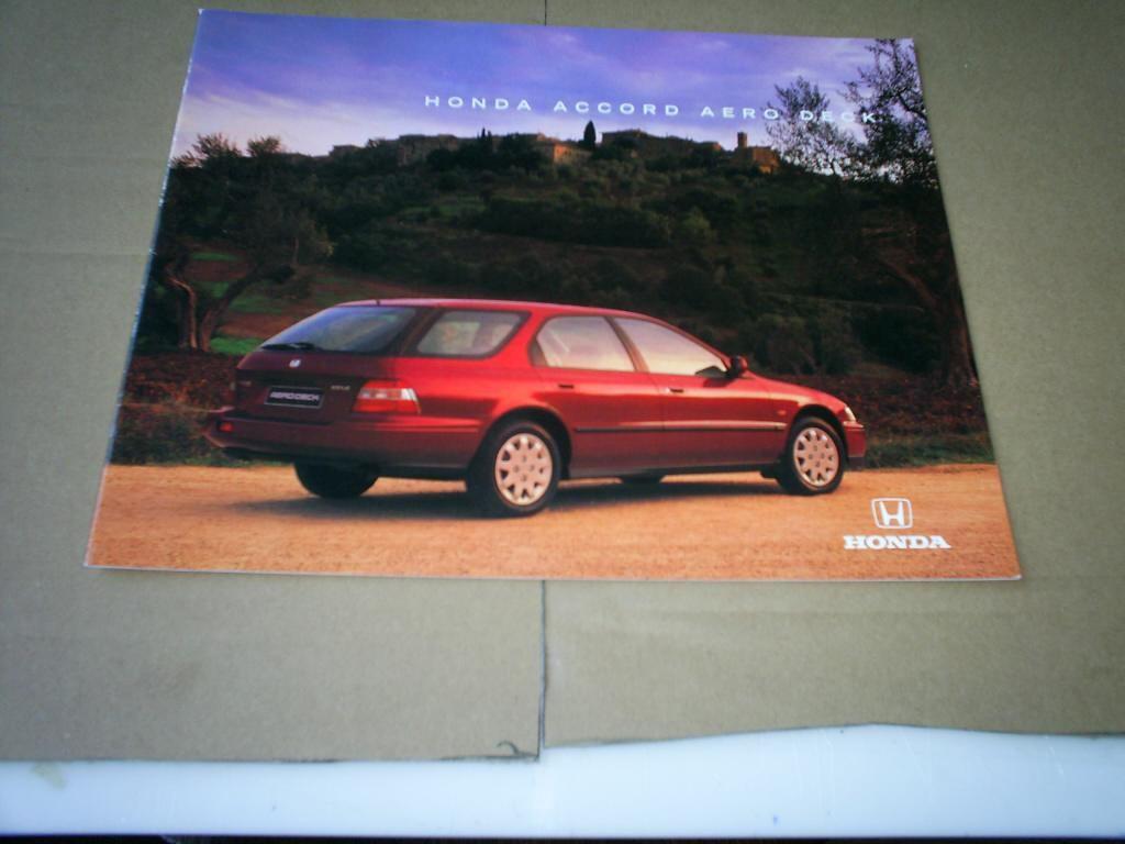 Honda Accord Aerodeck 1993 12 pag. Duits, Verzenden, Zo goed als nieuw, Honda