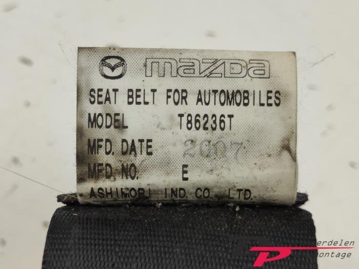 Veiligheidsgordel rechts-achter van een Mazda 2, Auto-onderdelen, Gebruikt, -, -, Ophalen of Verzenden