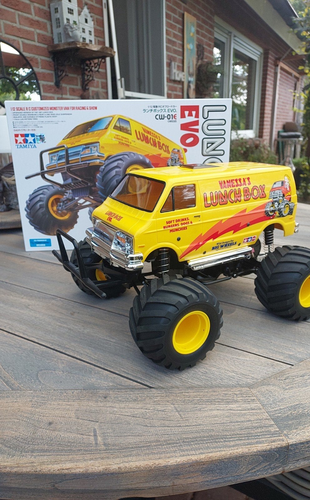 Tamiya Lunch Box Evo RC Auto, Hobby en Vrije tijd, Auto offroad, Zo goed als nieuw, Overige schalen, Ophalen