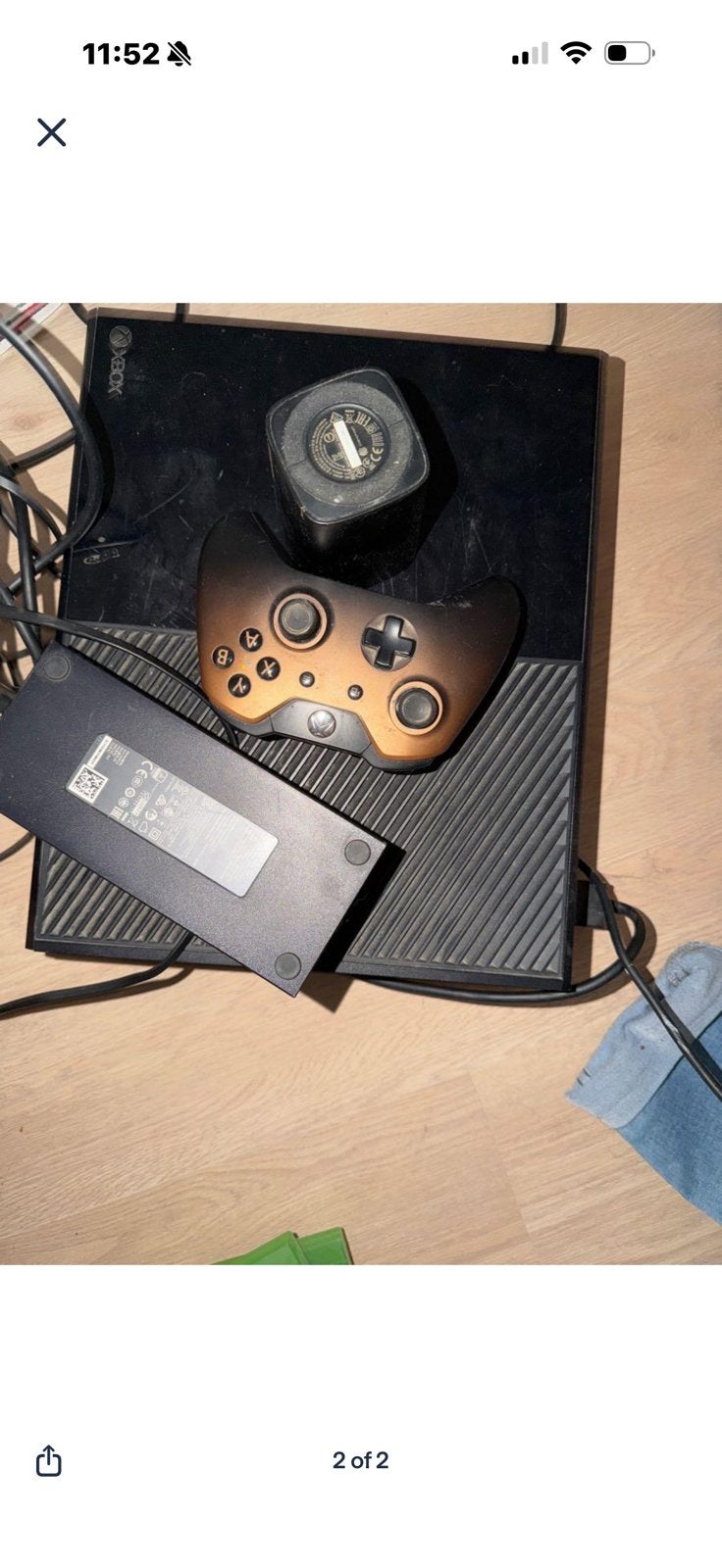 Xbox one met spellen, Spelcomputers en Games, Verzenden, Met 1 controller, 500 GB, Gebruikt
