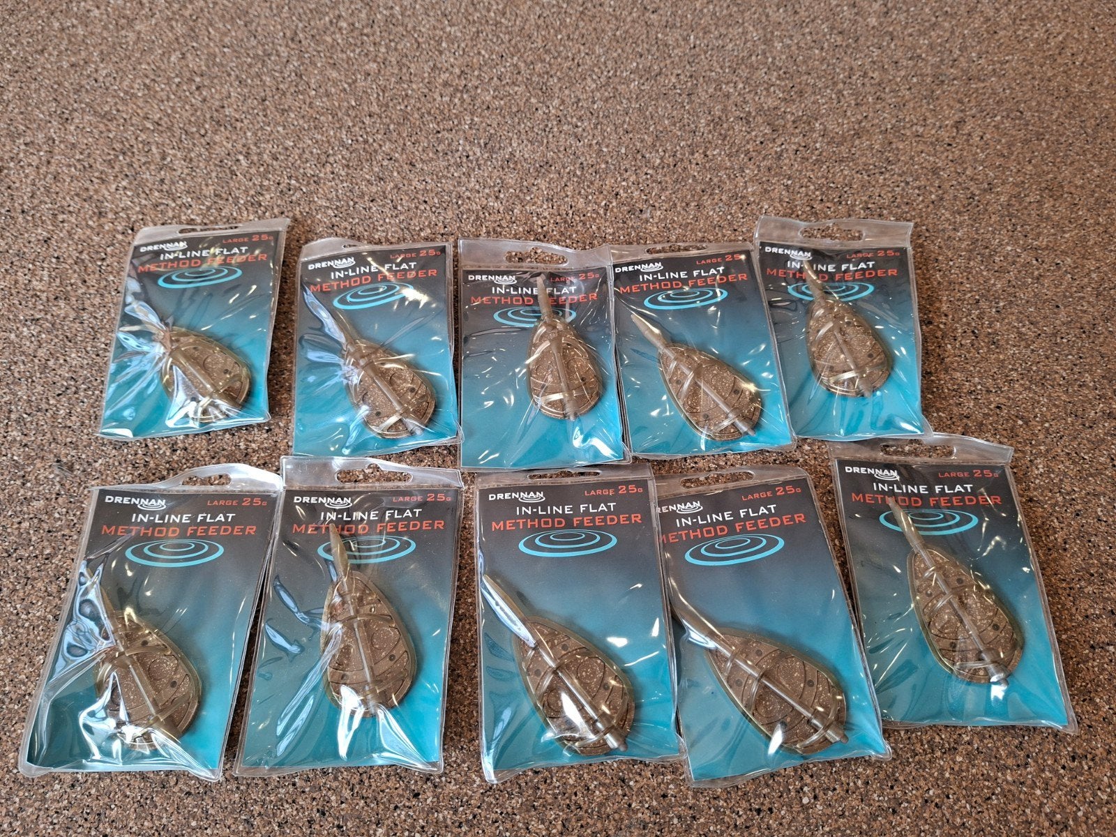 Drennan Flat Method & Bomb Feeder (22st.), Watersport en Boten, Hengelsport | Witvissen, Nieuw, Overige typen, Ophalen of Verzenden