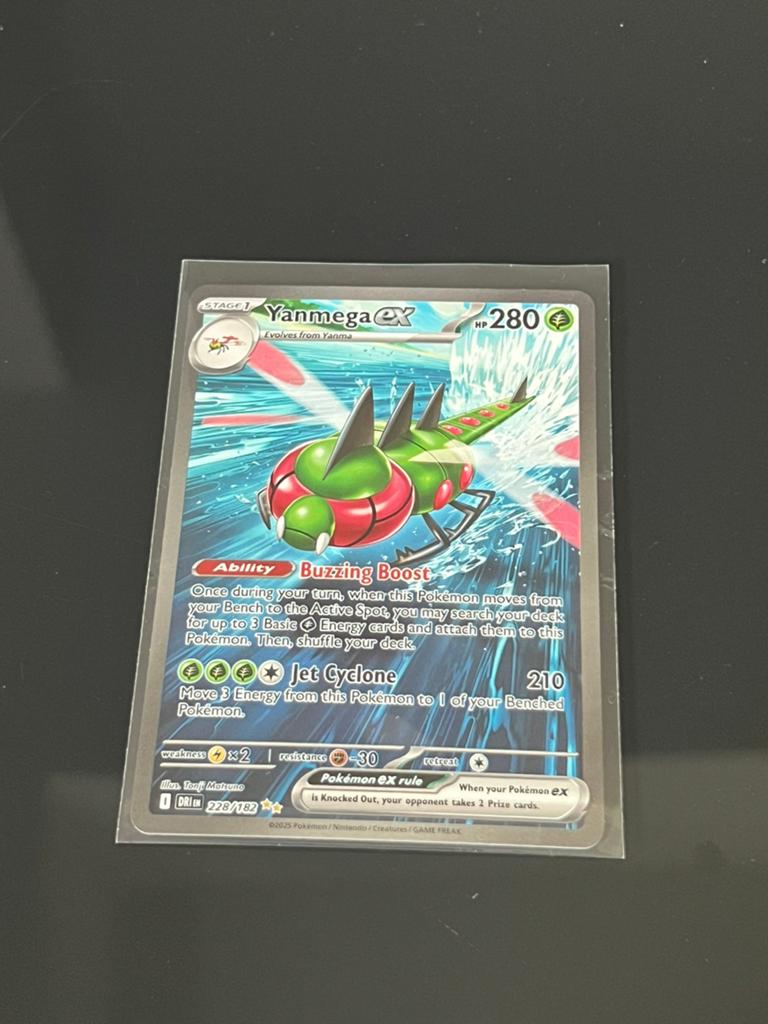 Pokémon - Yanmega ex - DRI, Ophalen of Verzenden, Nieuw, Losse kaart, Foil