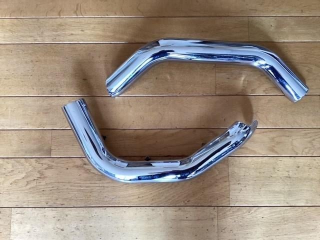 Harley Davidson Sportster XL hitteschild uitlaat chroom, Ophalen, Zo goed als nieuw