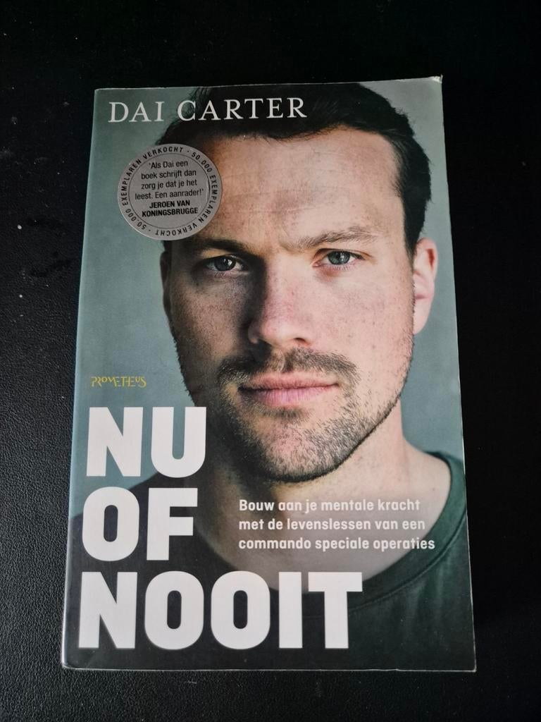 Dai Carter - Nu of Nooit, Ophalen of Verzenden, Zo goed als nieuw, Dai Carter, Overige