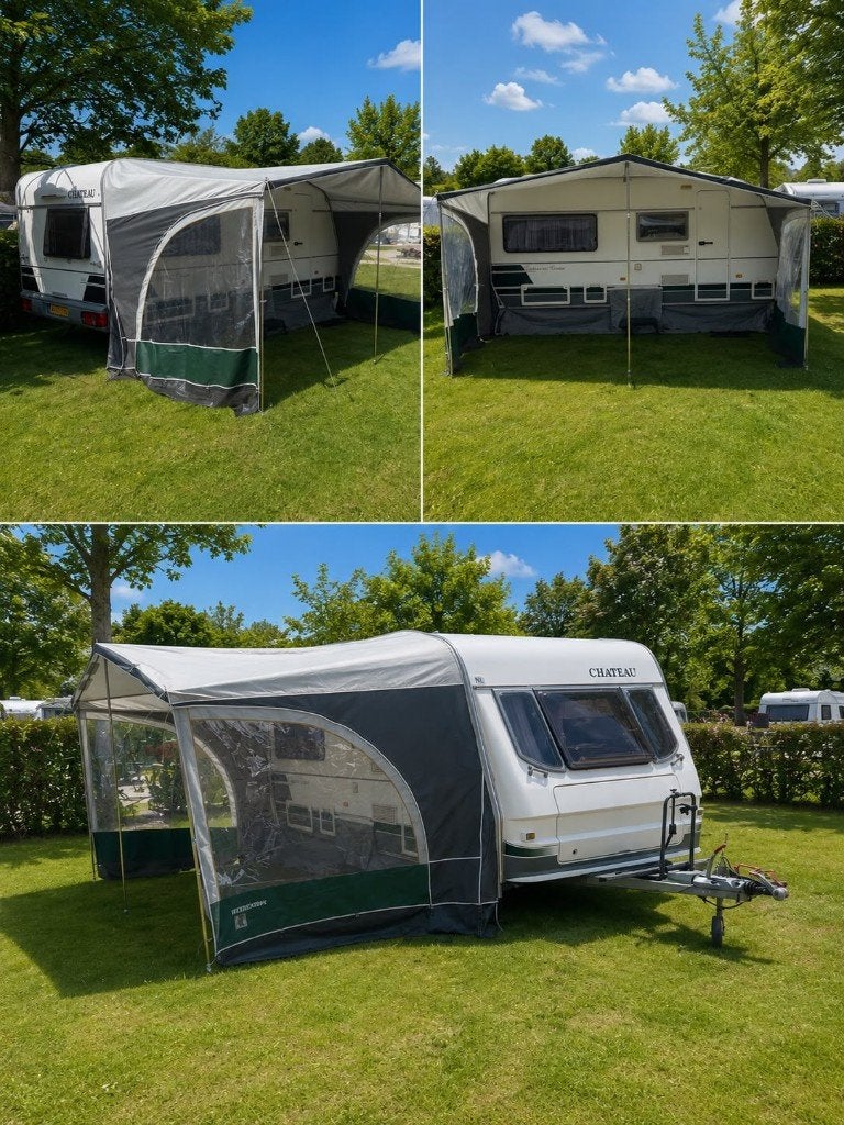 Chateau 450 Calista caravan, Rondzit, Particulier, 4 tot 5 meter, Kachel