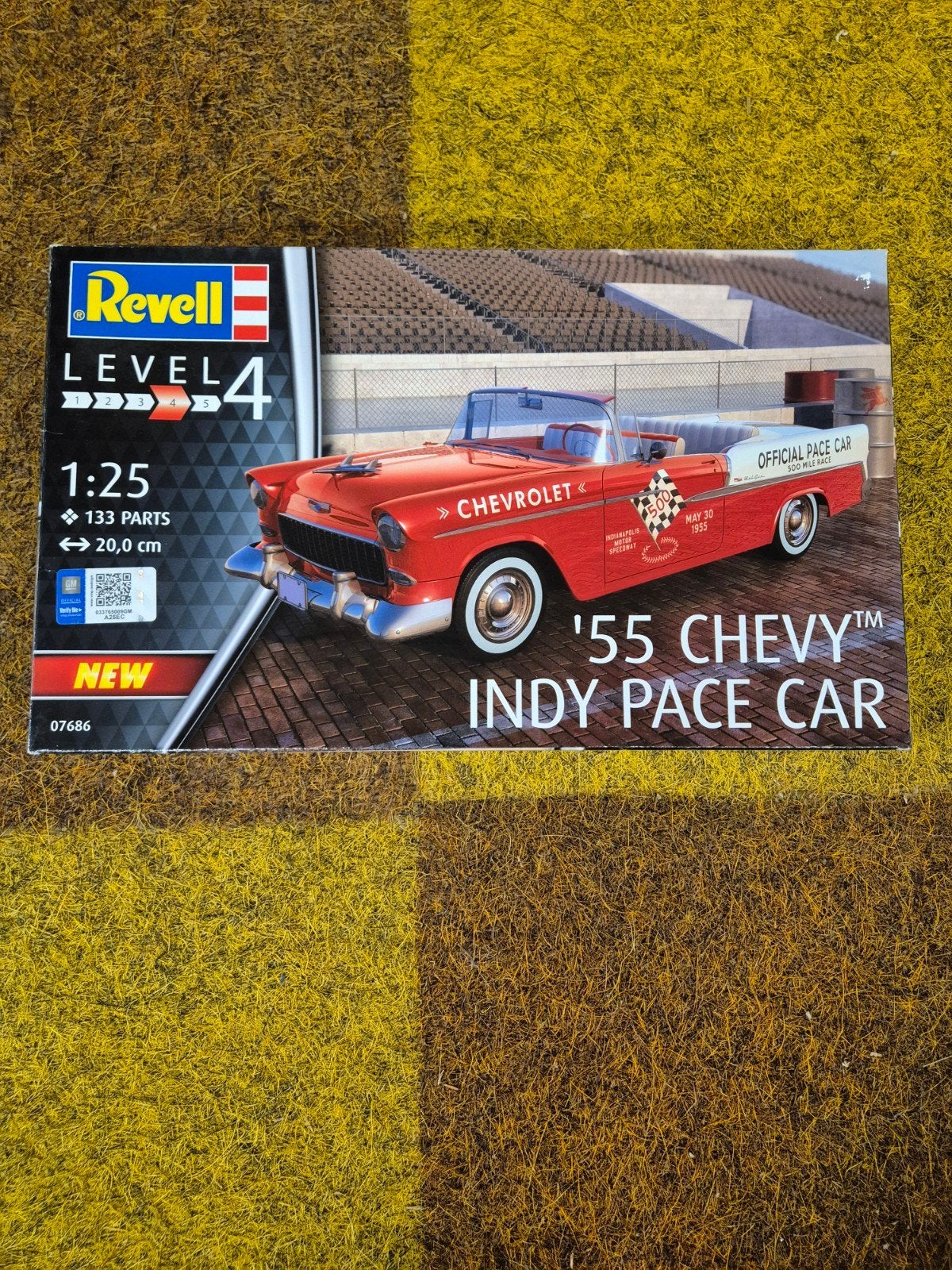 Revell 07686 Chevy indy pace car '56, Auto, Revell, Groter dan 1:32, Nieuw