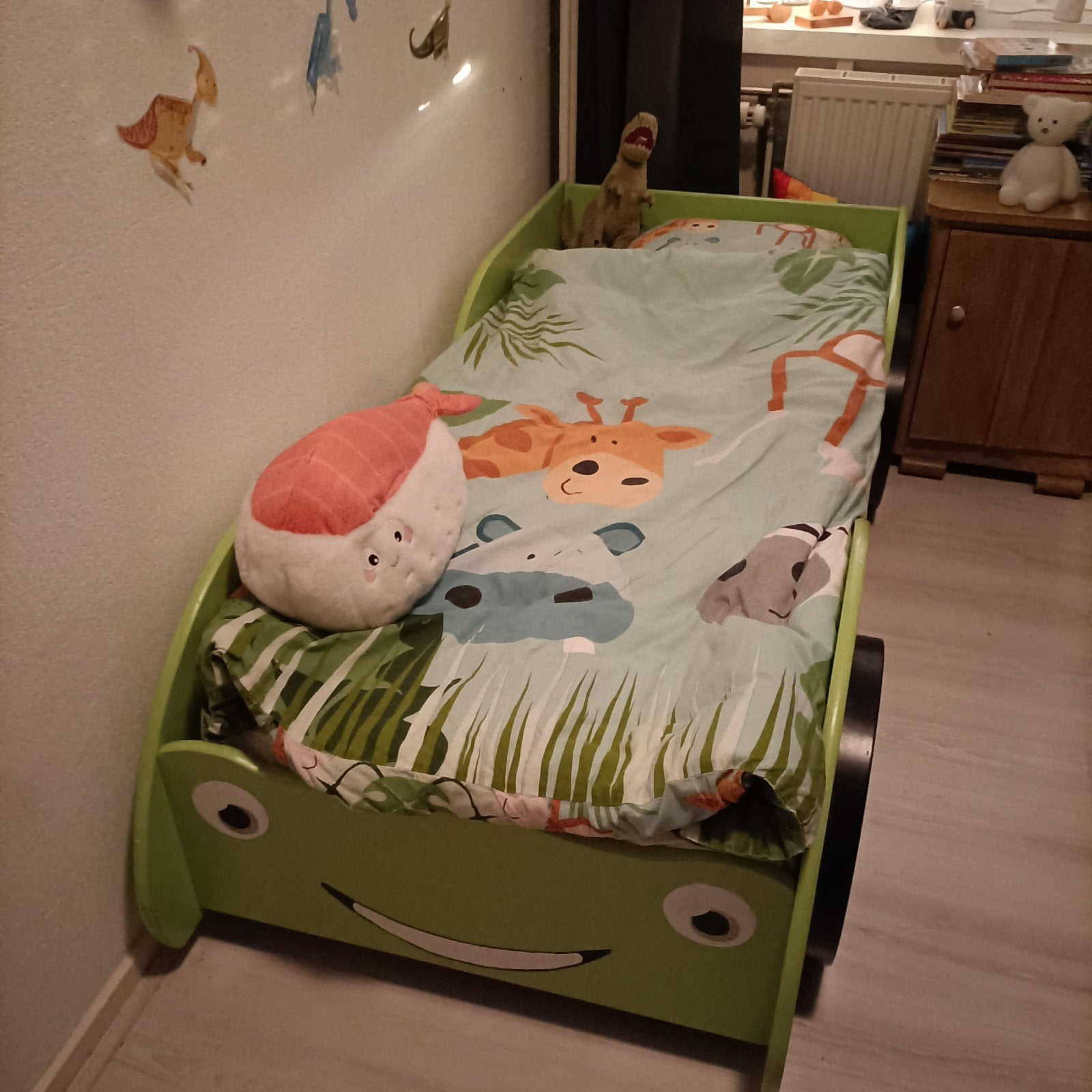 Kinde autobed, Ophalen of Verzenden, 180 cm of meer, 85 tot 100 cm, Matras