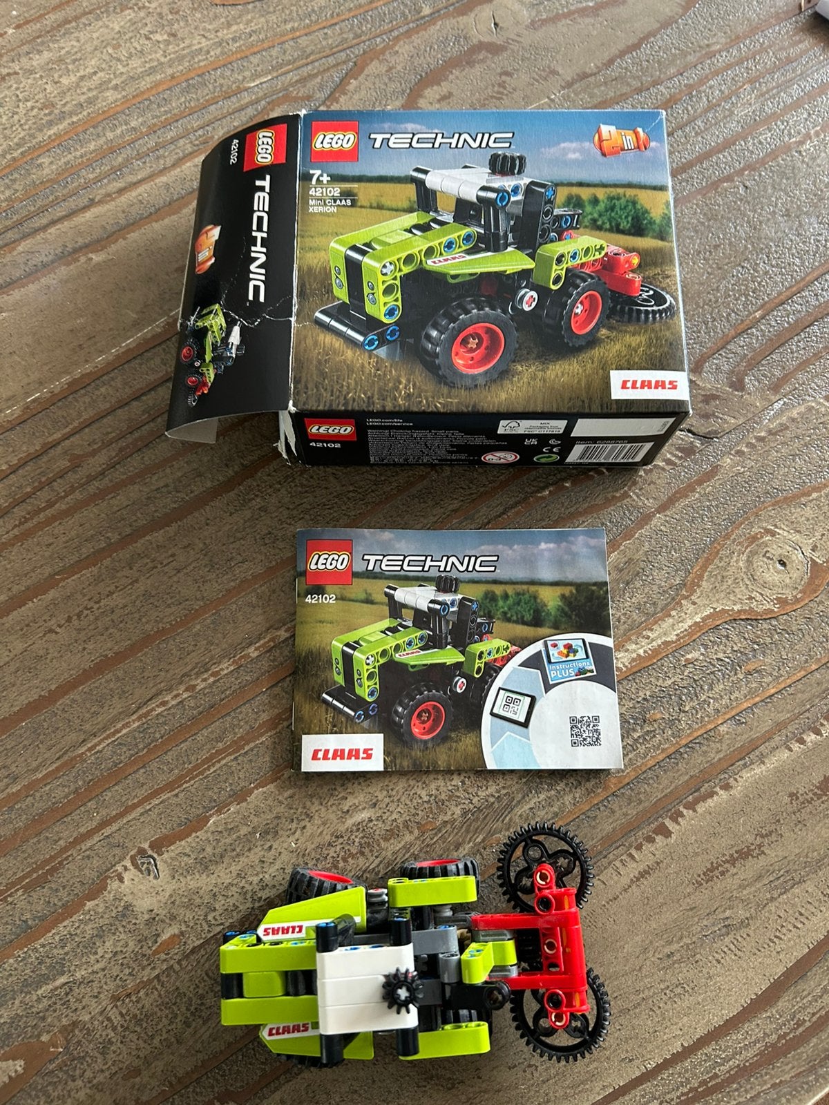 Lego technic maiskneuzer model 42102, Kinderen en Baby's, Speelgoed | Duplo en Lego, Ophalen of Verzenden, Zo goed als nieuw, Minifiguur