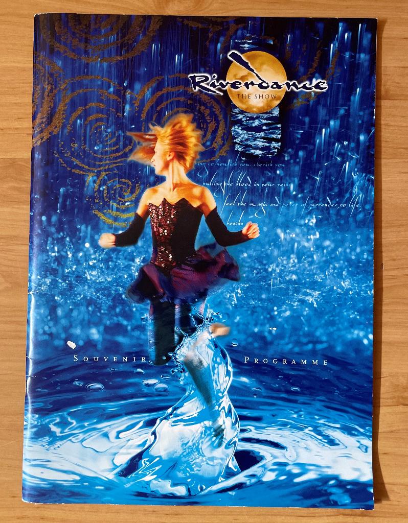 Programmaboekje Riverdance en programmaboekje Fire of Dance, Verzamelen, Verzenden, Zo goed als nieuw, Boek, Tijdschrift of Artikel