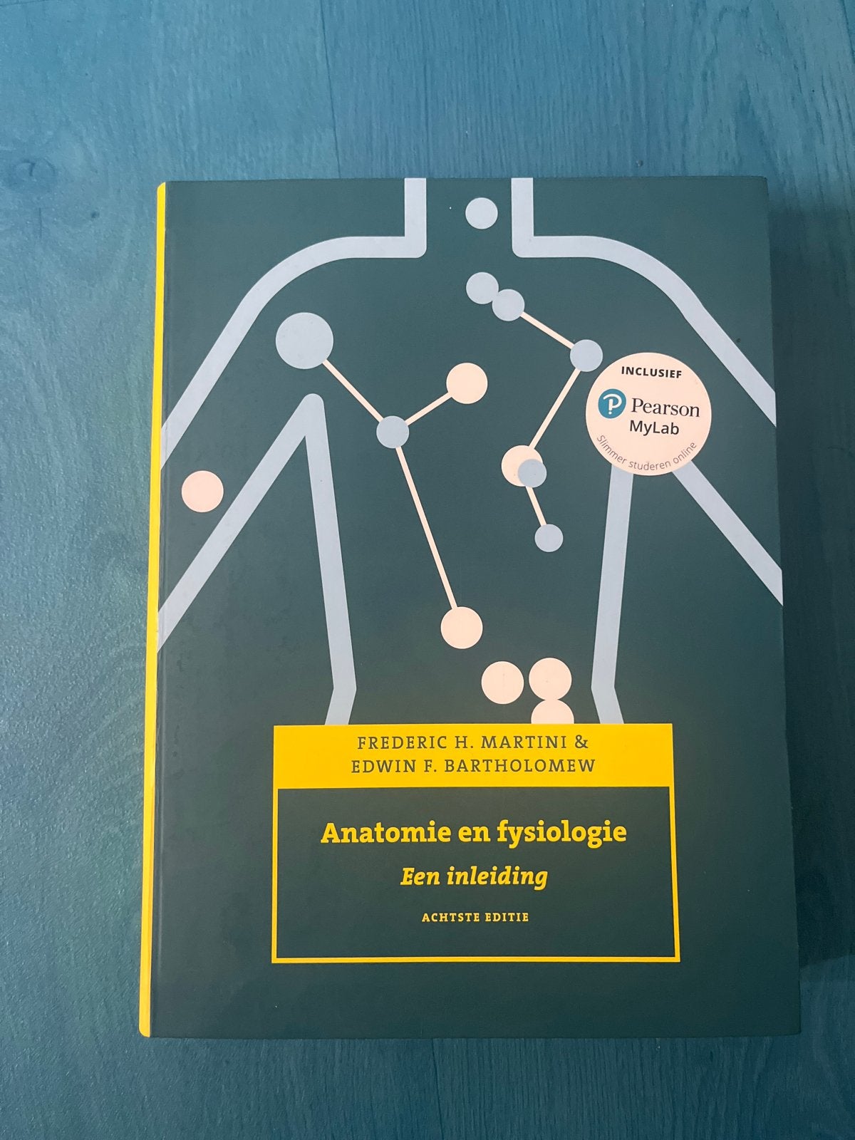 Anatomie en Fysiologie 8e editie met MyLab NL, Boeken, Ophalen of Verzenden, Beta, Zo goed als nieuw, HBO