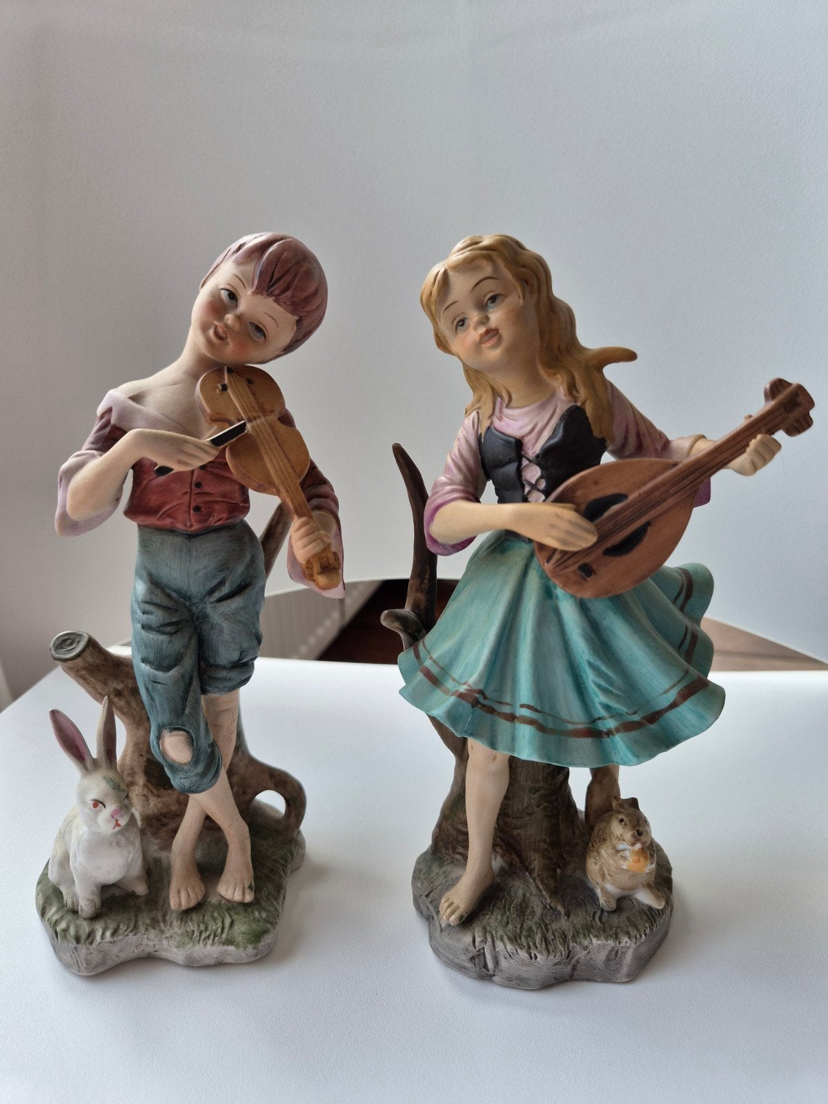 Beelden set muzikanten - 21 cm hoog, Ophalen of Verzenden