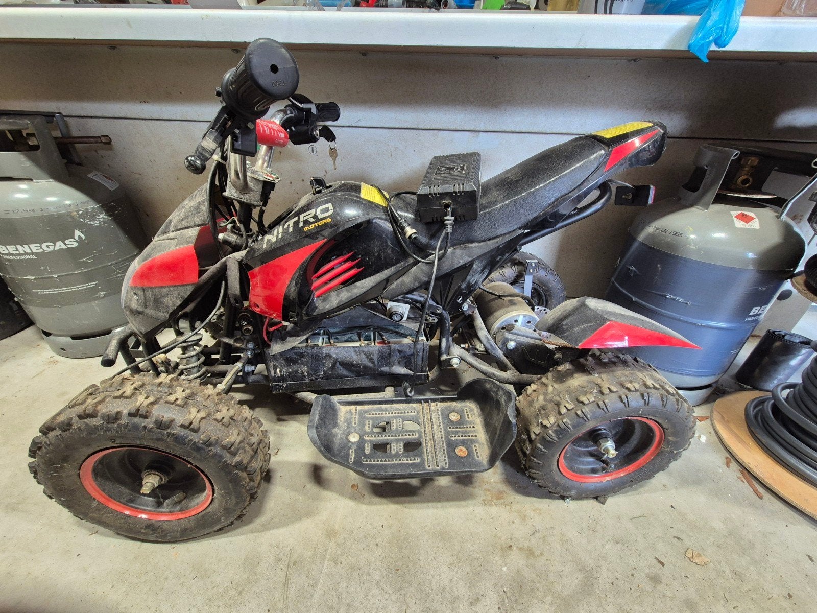 Elektrische Kinderquad, Ophalen, Gebruikt