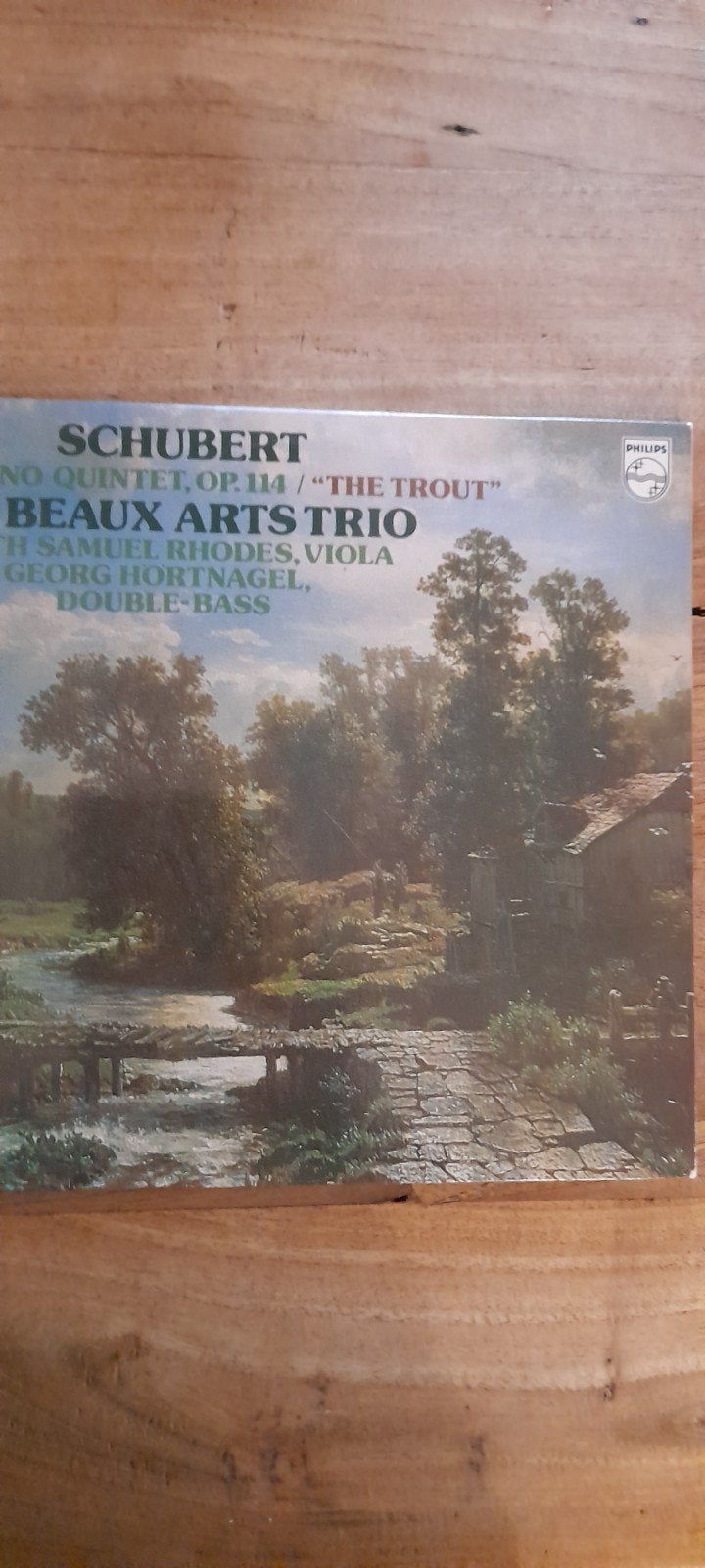 Schubert - Forellenkwintet - Beaux Arts Trio LP, LP, Schubert, Ophalen of Verzenden, Romantiek